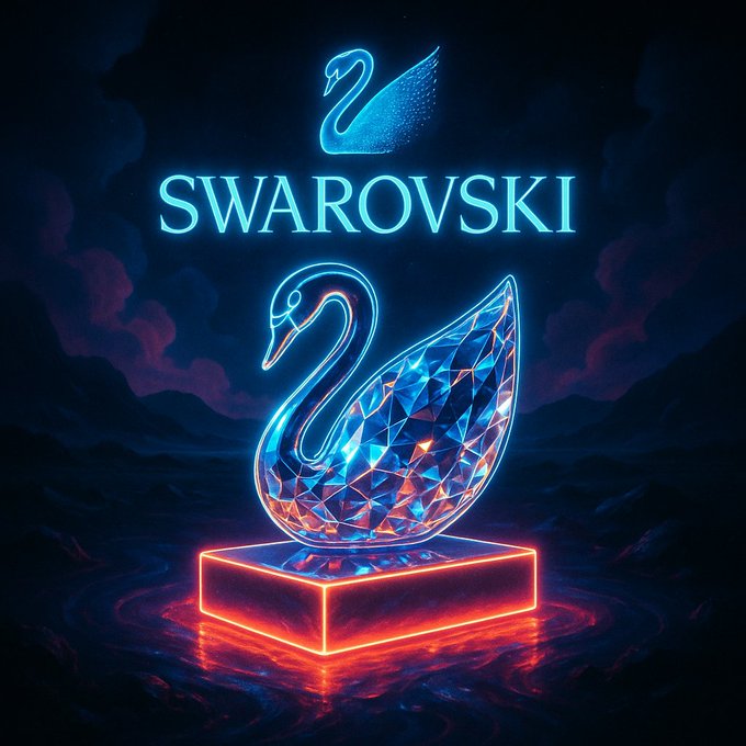 Neon Glowing Product in Dreamlike Environment