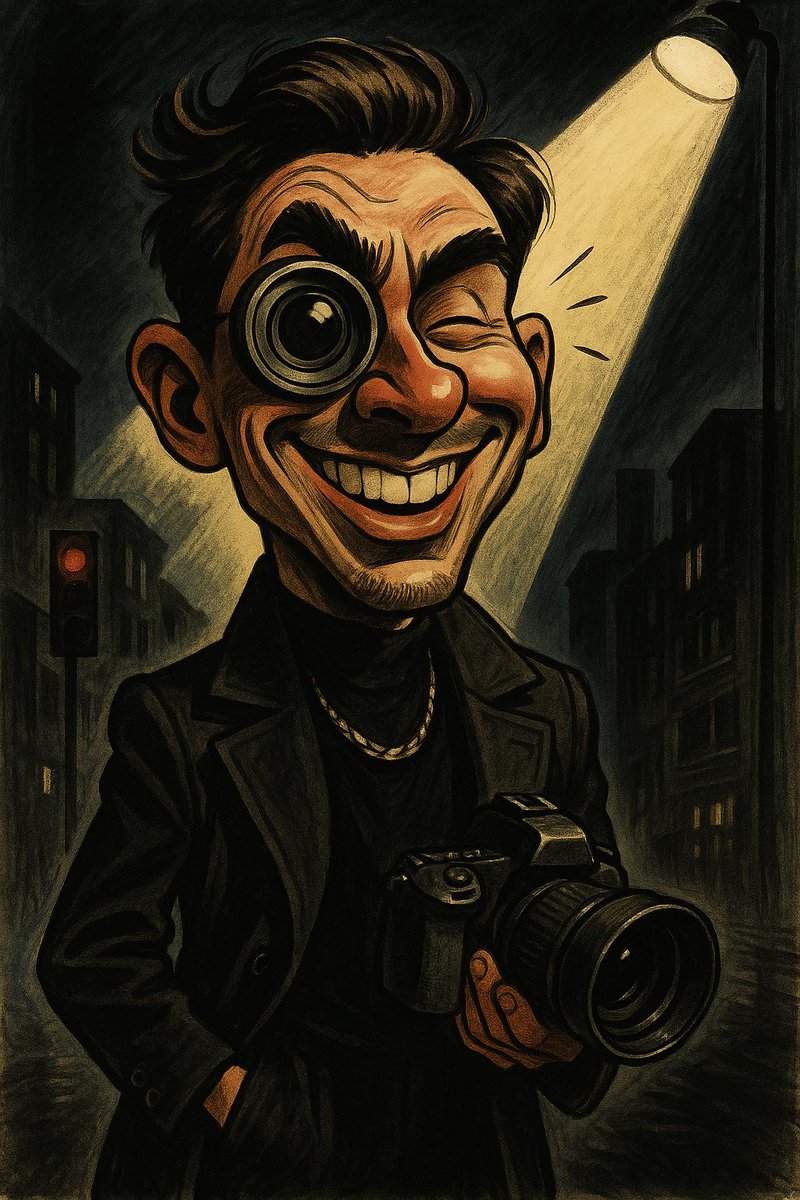 Playful Satirical Cartoon Portrait - view 2