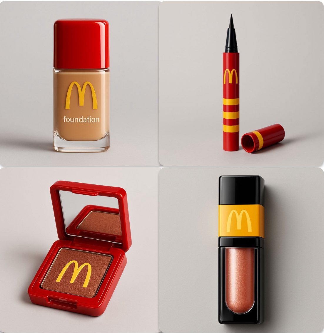 Food Brand Inspired Makeup Product Photography - view 3