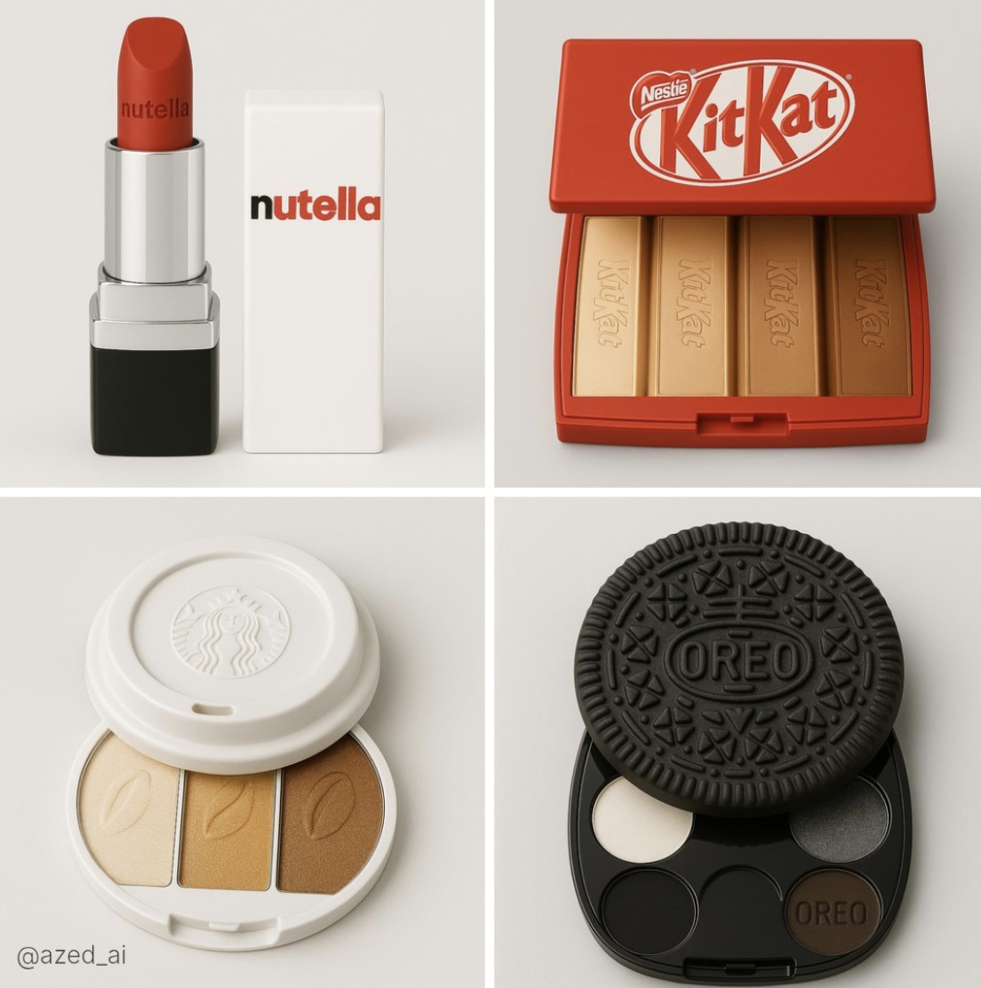 Food Brand Inspired Makeup Product Photography - view 1
