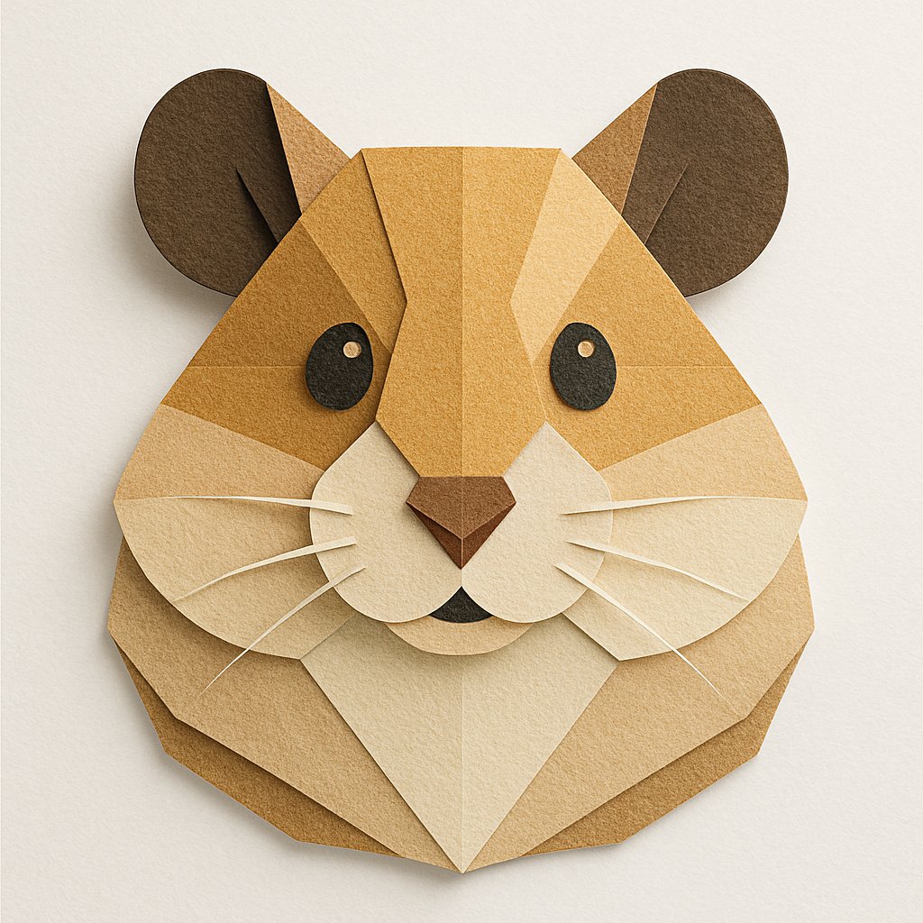 Geometric Animal Head Portrait - view 2