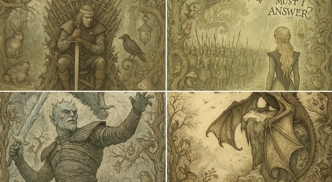1920s Arthur Rackham Fairy Tale Illustration
