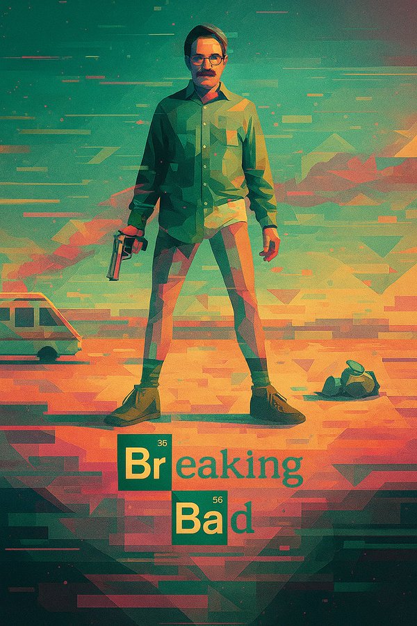 超现实几何艺术风格的数字插画 - view 3