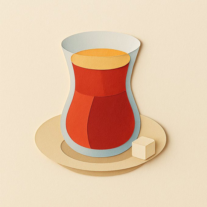 Minimalistic Paper Cut-Out Illustration - view 3