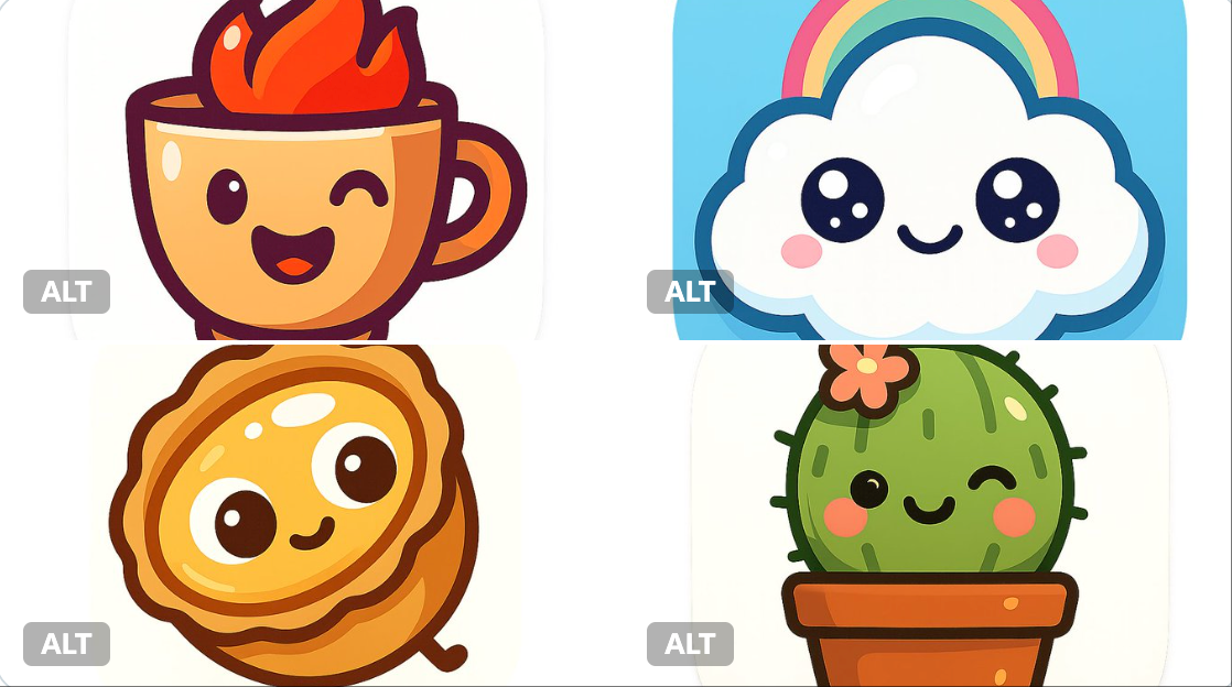 Playful Modern Coffee Cup App Icon