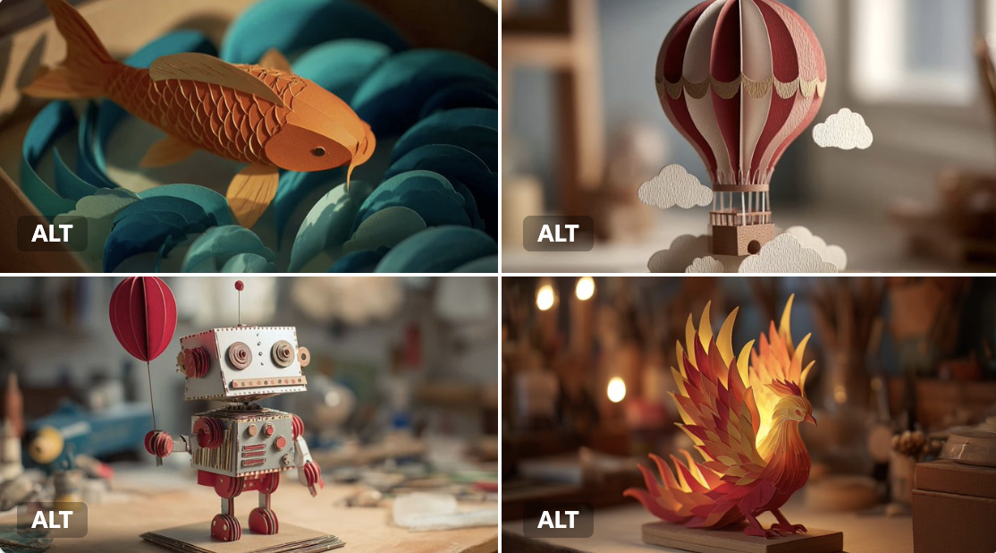 3D Papercraft Artwork