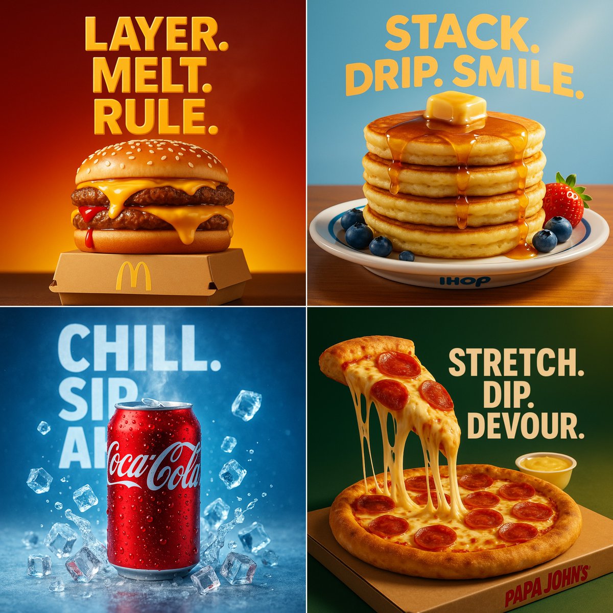 3D Hyperrealistic Food Advertisement