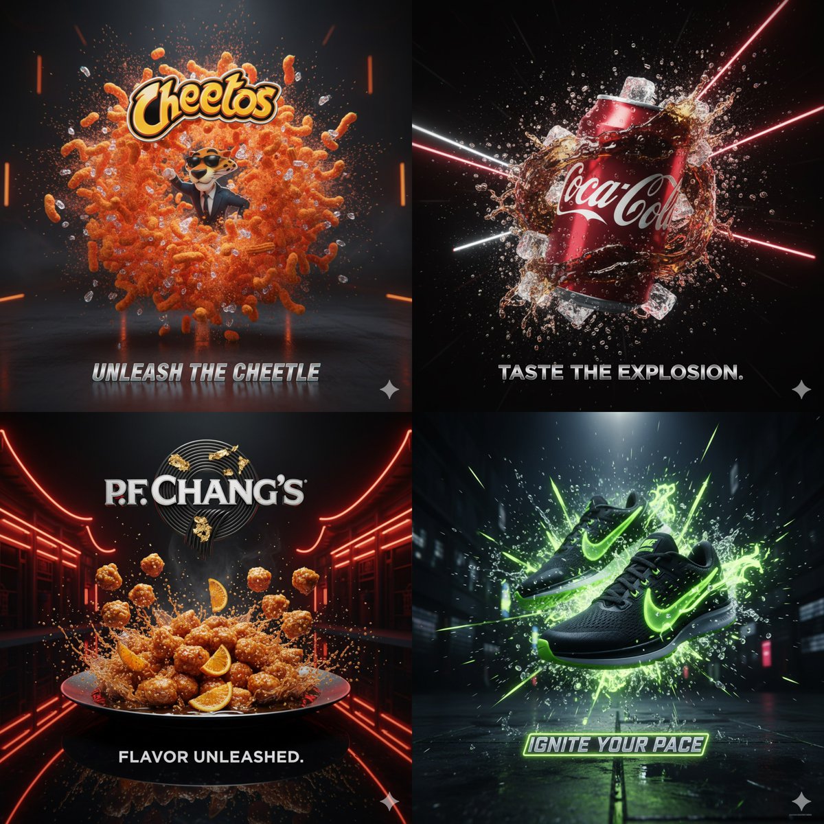 Cinematic 3D Action-Packed Product Advertisement