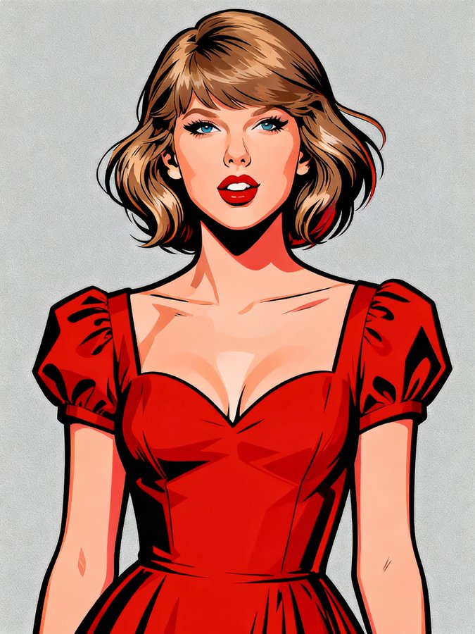 Vibrant Pop Art Portrait - view 2