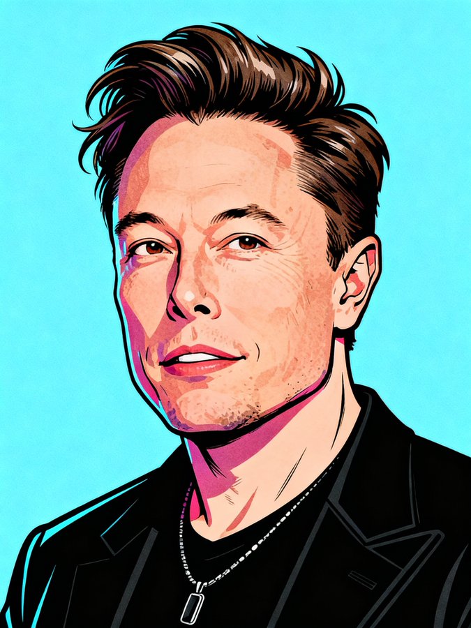 Vibrant Pop Art Portrait