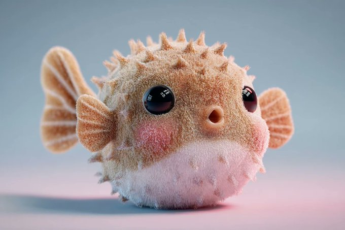 Soft Plush 3D Toy Model