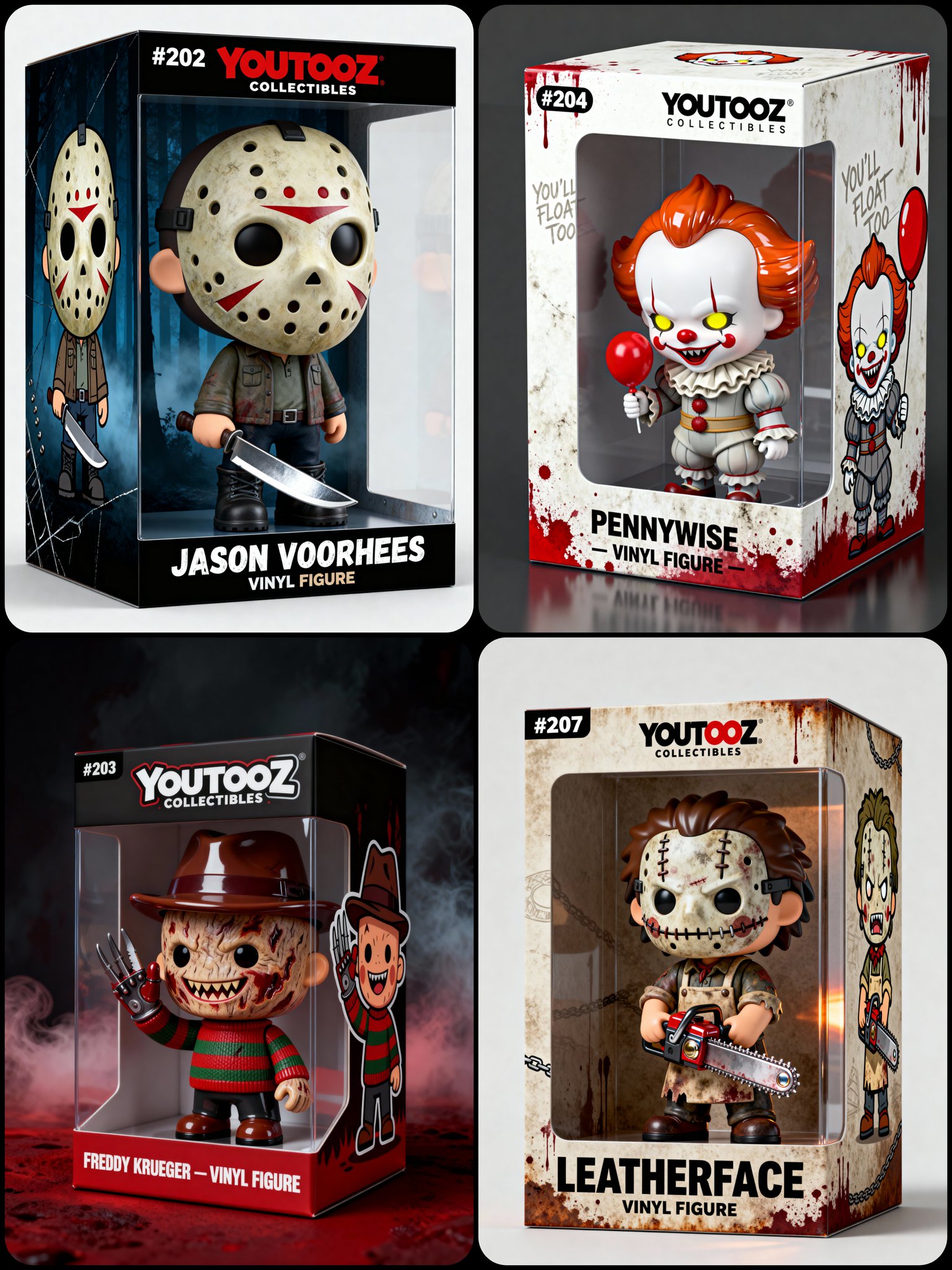 3D Chibi Style Vinyl Collectible Figure