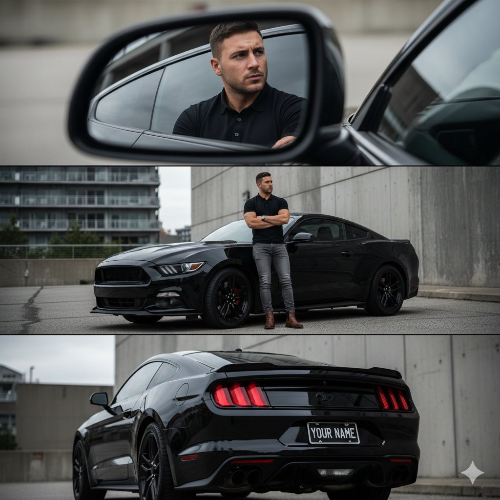 Cinematic Automotive Photoshoot Three Views