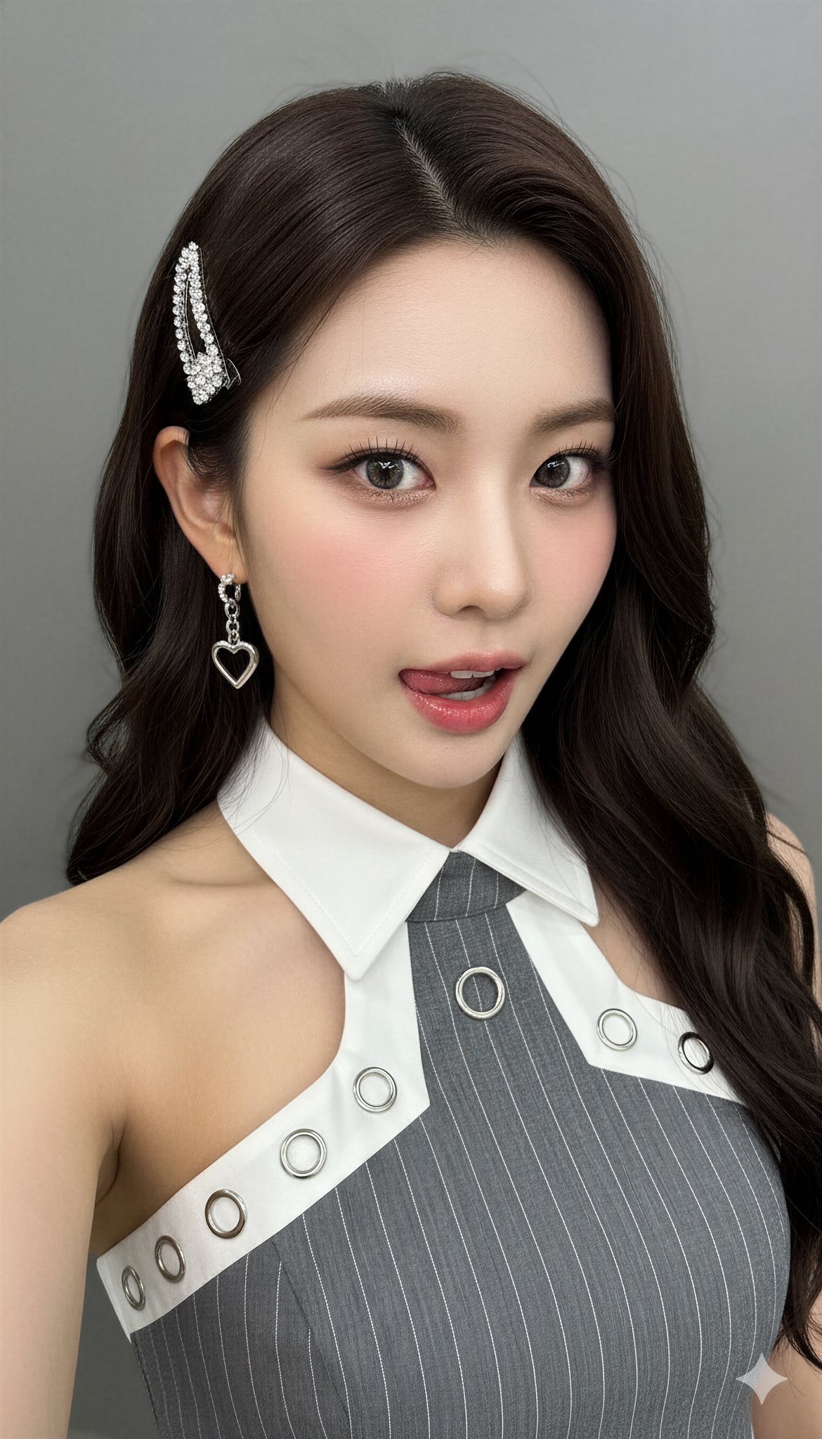 Young East Asian K-Pop Idol Portrait