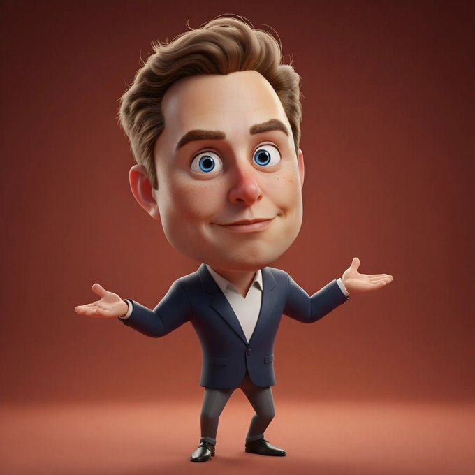 Pixar/DreamWorks 3D Caricature Portrait
