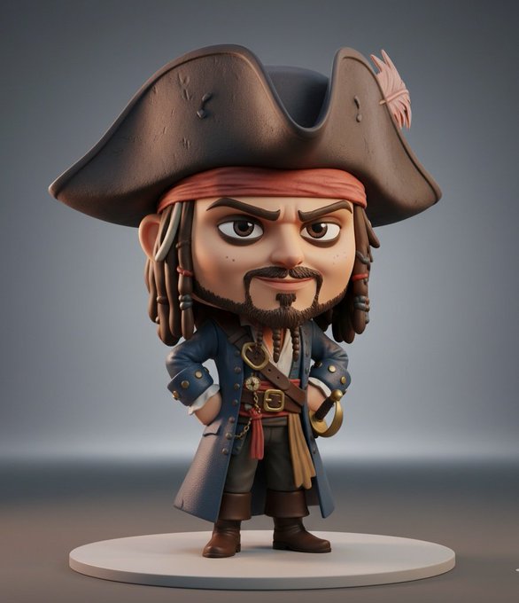 3D Collectible Chibi Figure