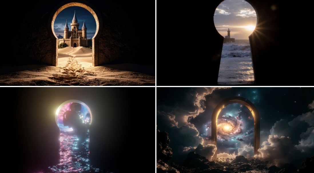 Looking Through Keyhole to Mythical World