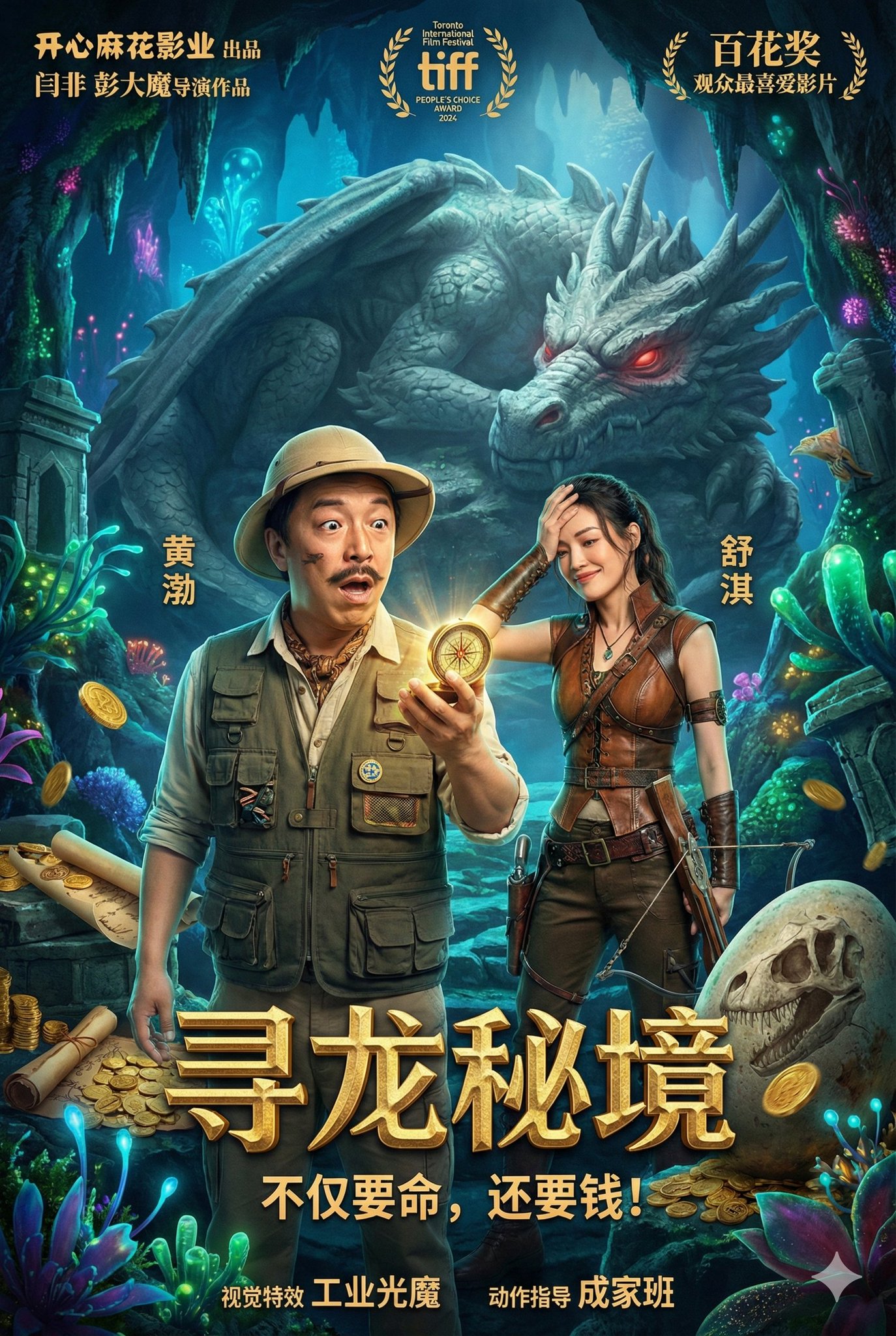 Dragon Realm Quest Fantasy Comedy Adventure Poster