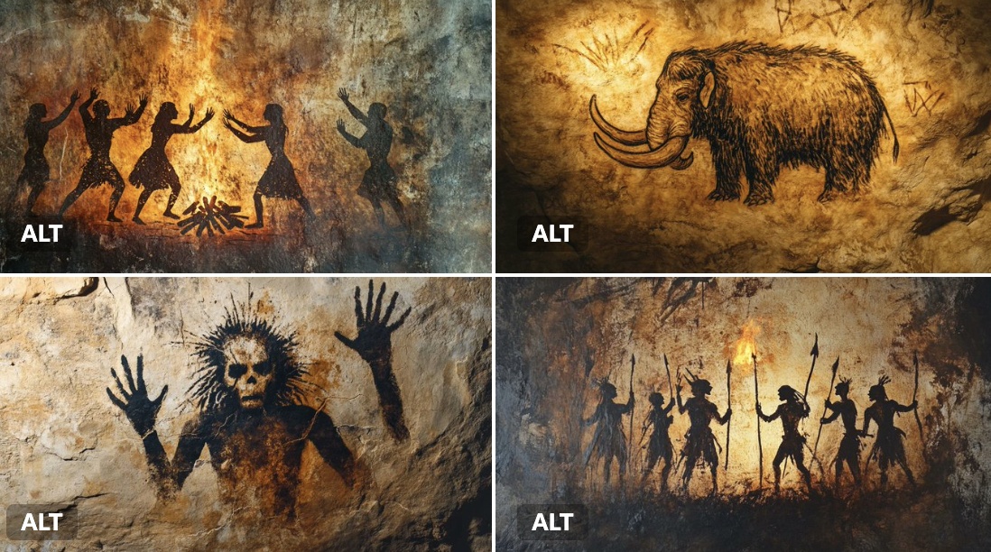 Cave Painting of Subject