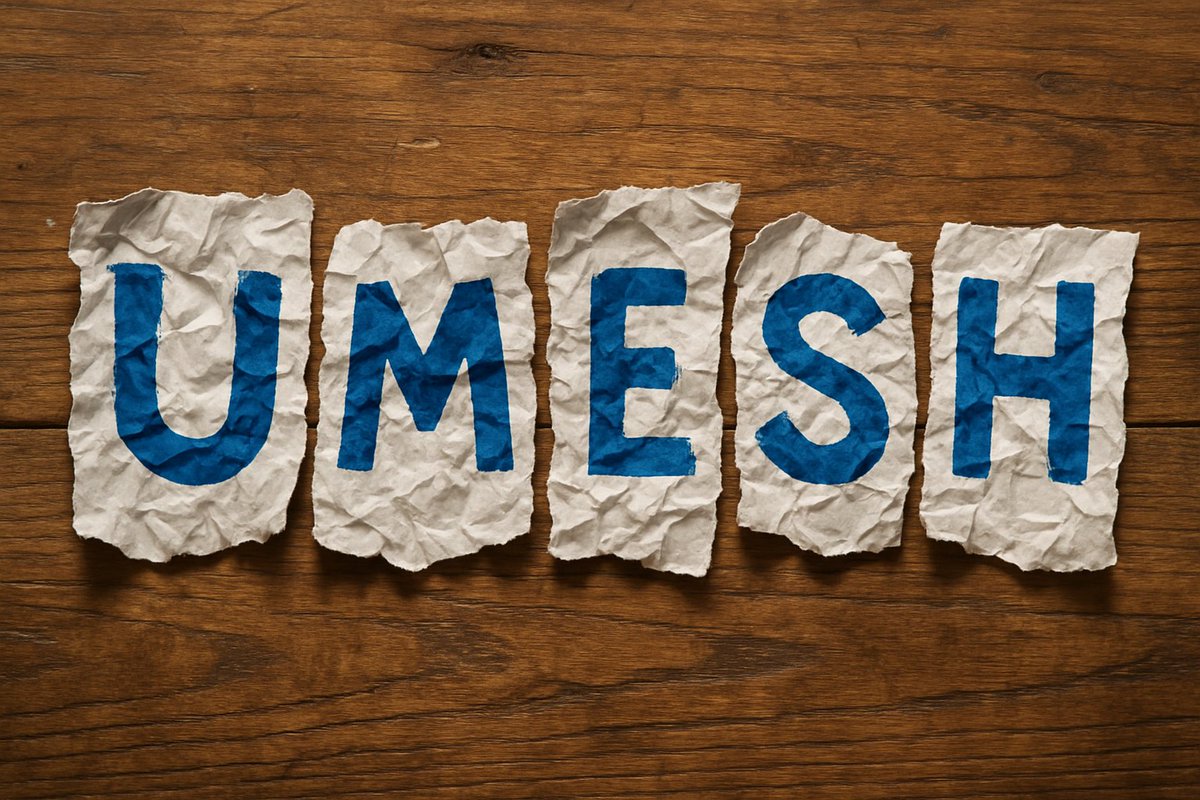 Crumpled Paper Letters Spelling Name