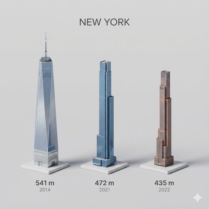 Sopot's Tallest Buildings in Miniature 3D Cartoon View