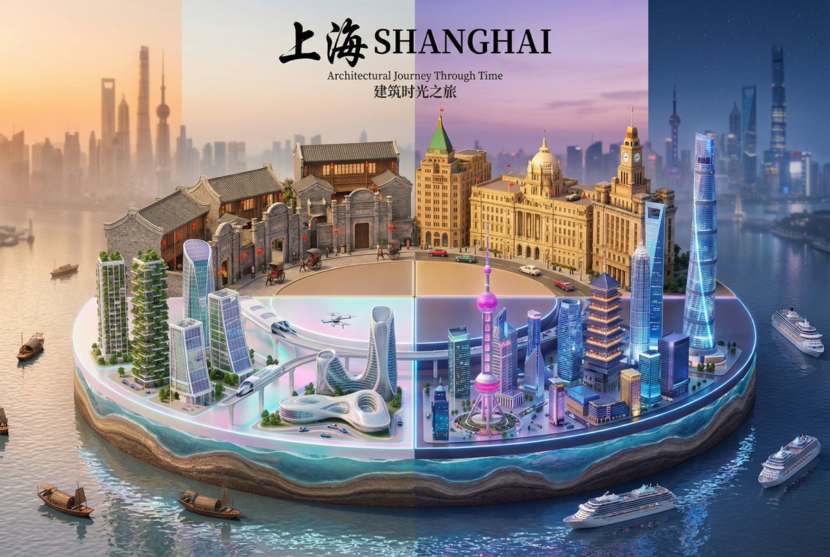 Shanghai 3D Architectural Journey Through Time - view 1