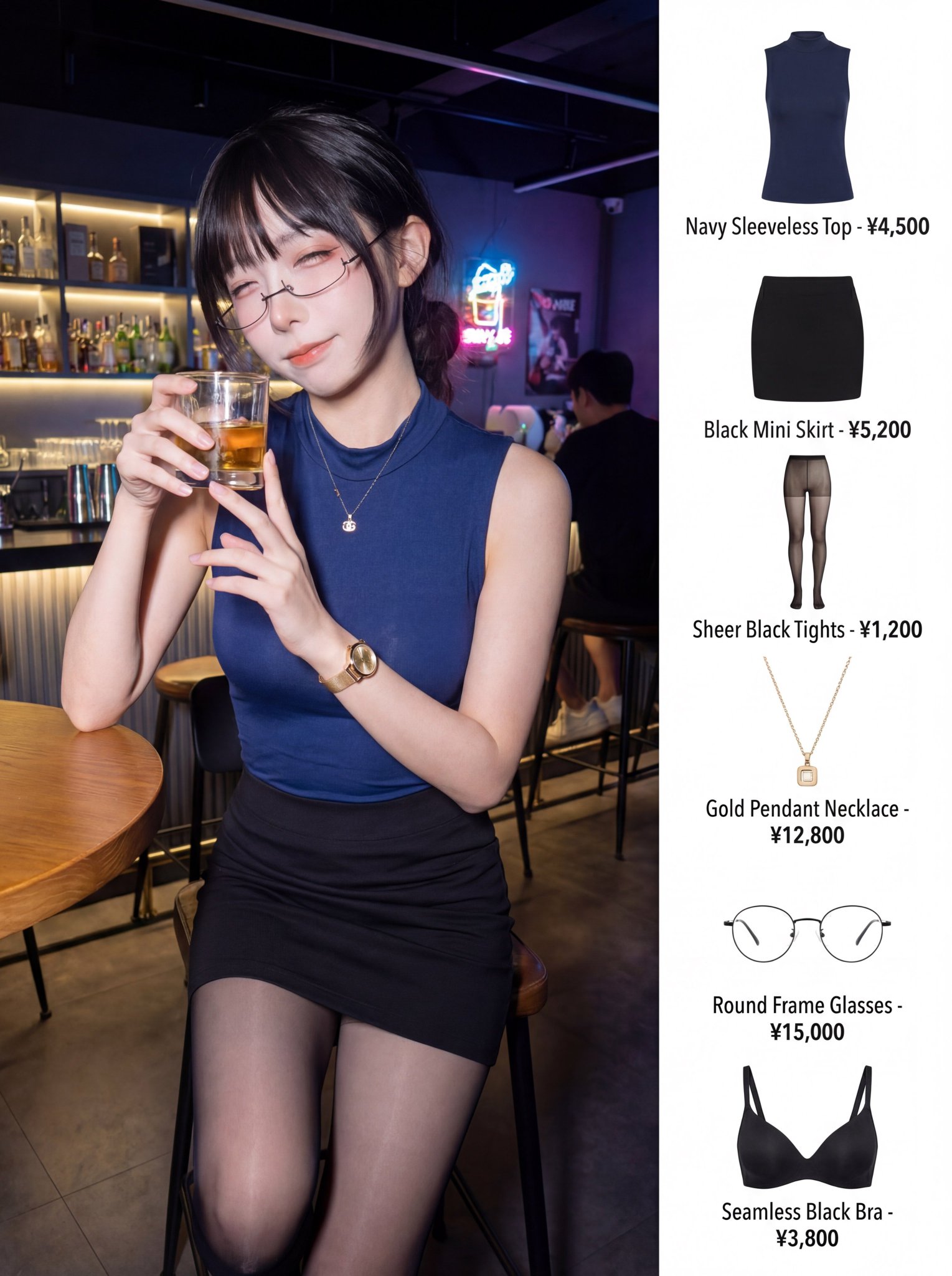 Professional OOTD Fashion Collage Magazine Style