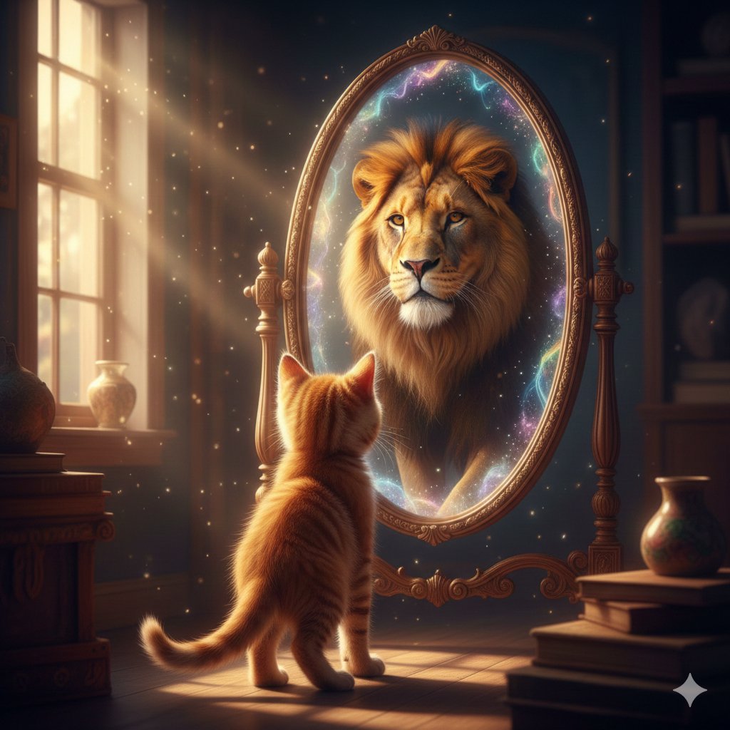 Reality Meets Inner Spirit in Magic Mirror