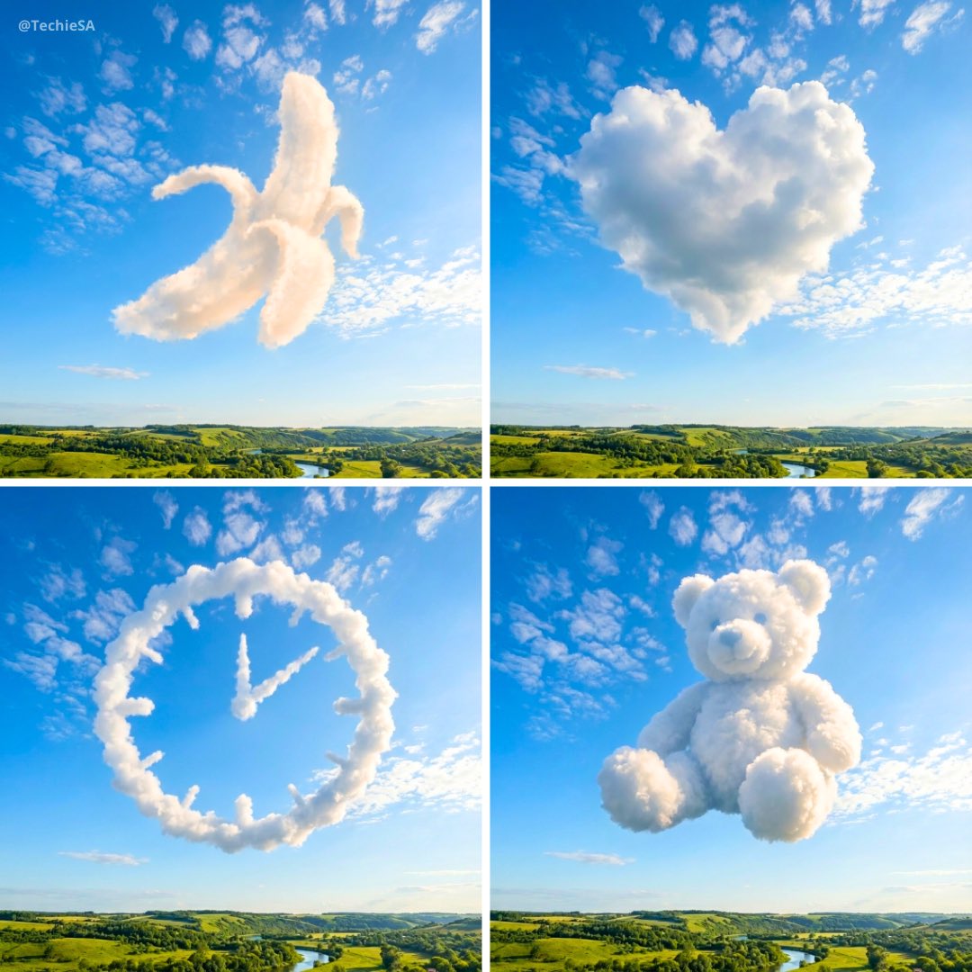 Ultra-Realistic Cloud Forming Object Silhouette