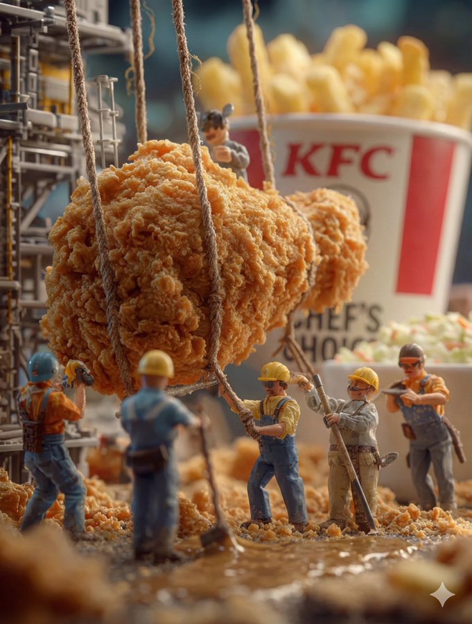 Miniature Worlds & Macro Food