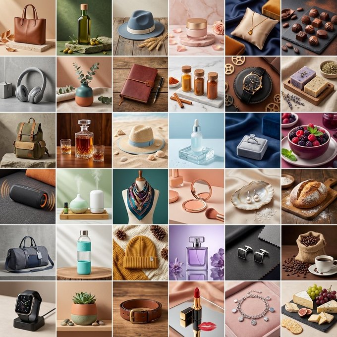6x6 Professional Product Photography Grid