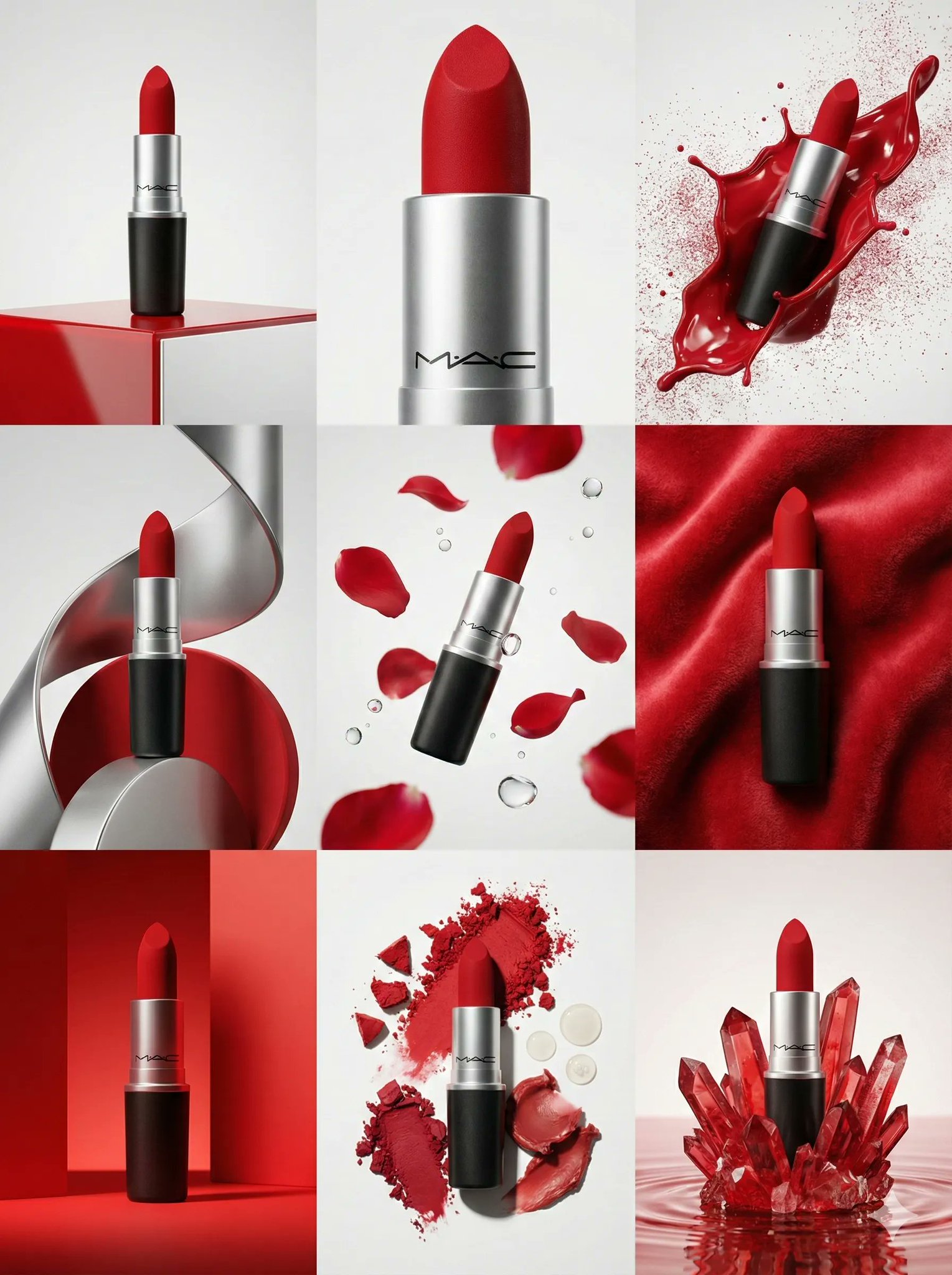 3x3 Grid Product Showcase for High-End Marketing