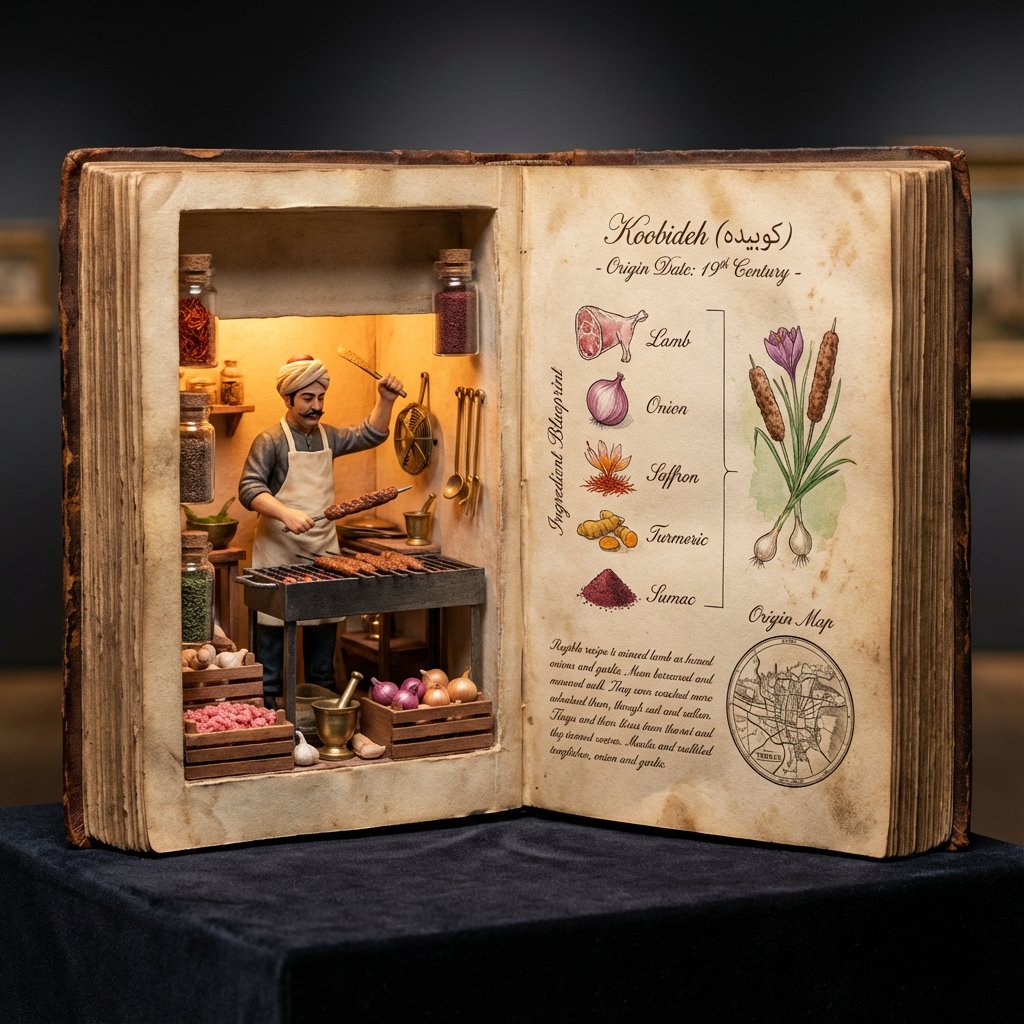 Hyper-Realistic Museum Codex Diorama Photography