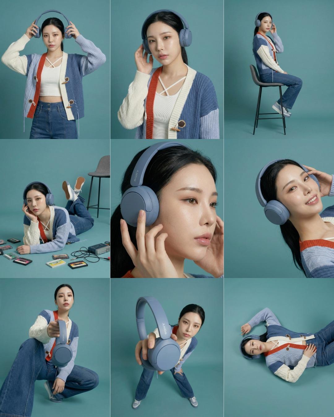 3x3 Headphones Product Storyboard Grid