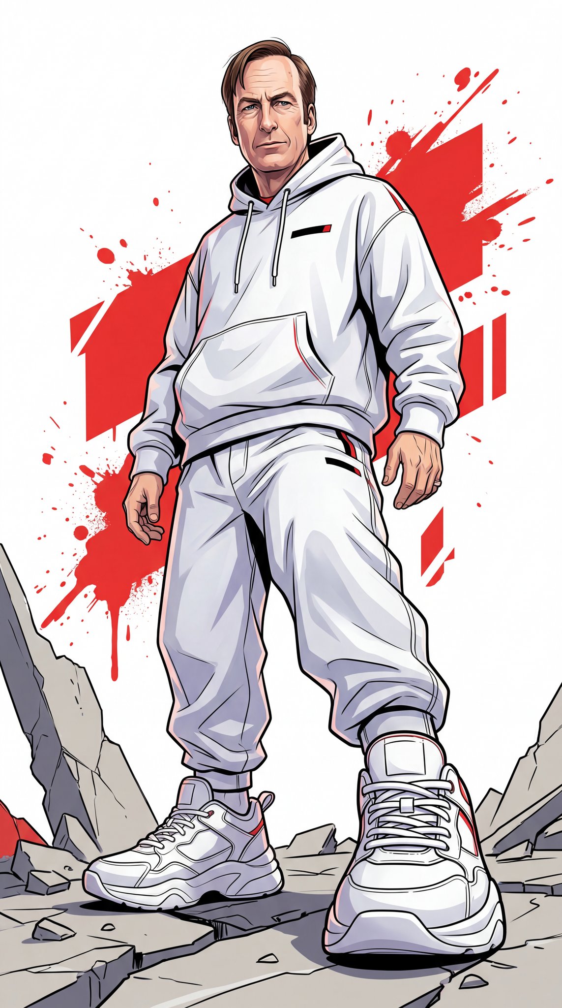 Urban Streetwear Man Illustration - view 4