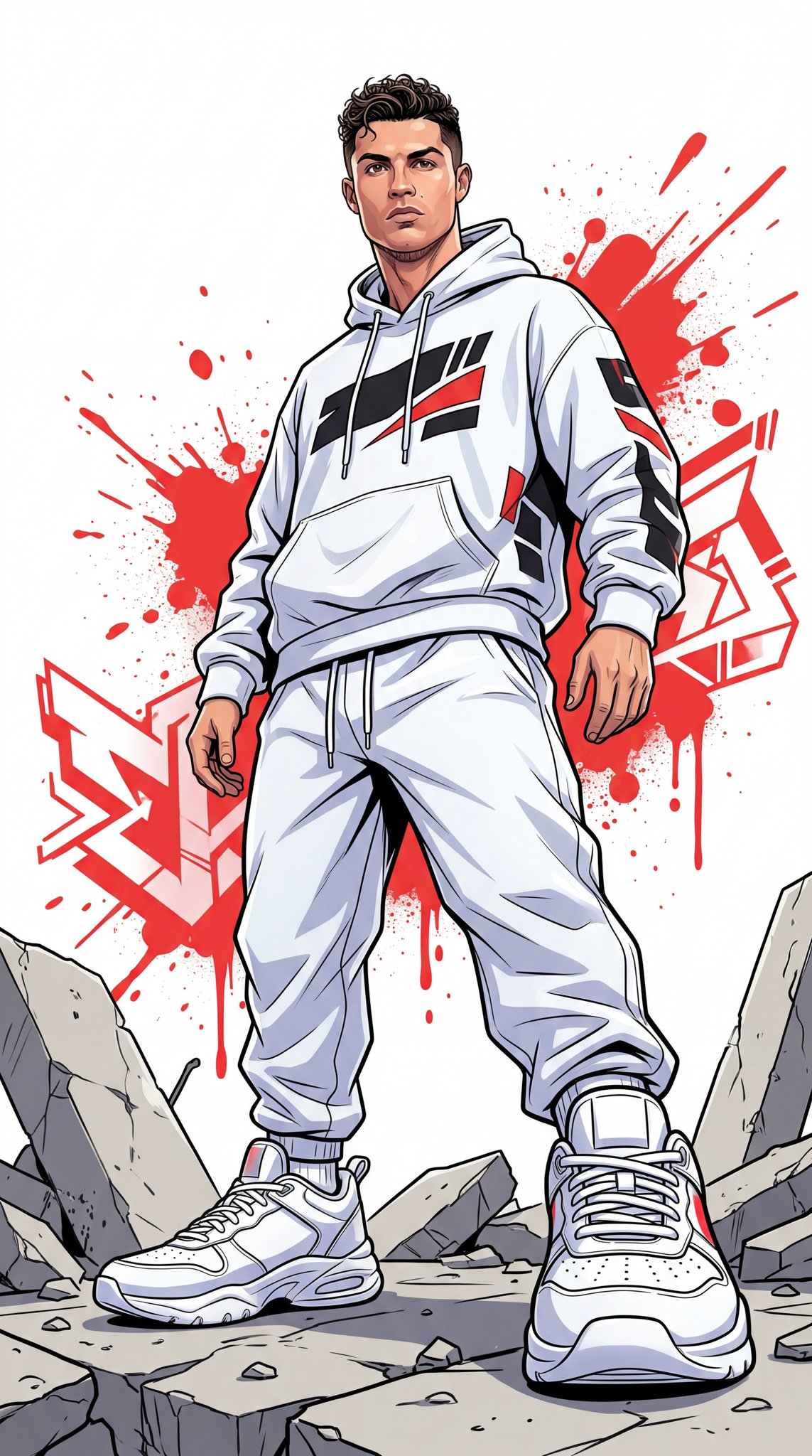 Urban Streetwear Man Illustration